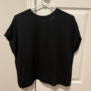 Black Women's Open Back Top